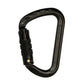D-Shape Rock Climbing Carabiner - Auto-Locking and Durable