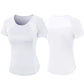 Women's Breathable Mesh Running Shirt   Quick Dry  Elastic Yoga Top