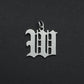 316 Stainless Steel Old English Letter Charms | DIY Alphabet Jewelry Findings for Bracelets and Necklaces