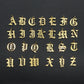 316 Stainless Steel Old English Letter Charms | DIY Alphabet Jewelry Findings for Bracelets and Necklaces
