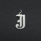 316 Stainless Steel Old English Letter Charms | DIY Alphabet Jewelry Findings for Bracelets and Necklaces