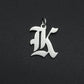 316 Stainless Steel Old English Letter Charms | DIY Alphabet Jewelry Findings for Bracelets and Necklaces