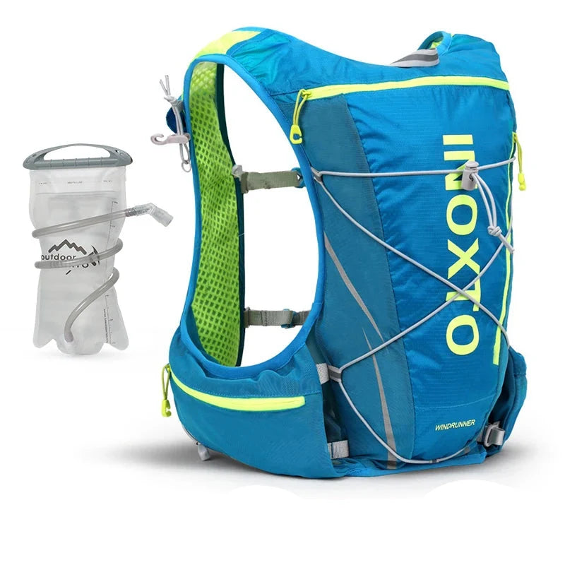 8L Hydration Vest Backpack with 1.5L Water Bag & 500ml Bottle