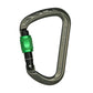 D-Shape Rock Climbing Carabiner - Auto-Locking and Durable