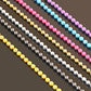 Colorful 2.4mm Alloy Ball Chain Necklace | DIY Jewelry Making Supplies