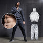 Men's Fitness Sauna Suit Set: Quick Sweat Gym Gear