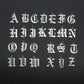 316 Stainless Steel Old English Letter Charms | DIY Alphabet Jewelry Findings for Bracelets and Necklaces