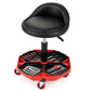Adjustable Rolling Mechanic Seat with Storage Tray