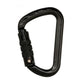 D-Shape Rock Climbing Carabiner - Auto-Locking and Durable