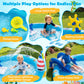 Inflatable Play Center Marine Life Spray Pool with Shark