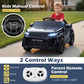 Licensed Land Rover Kids Ride on Car 12V Battery Powered Kids Electric Car