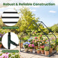Mini Green House Metal Frame with Waterproof Bottom Mat and Wind Ropes