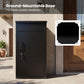 Package Delivery Box with Anti-Theft Board and Lockable Door