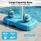 Pool Basketball Hoop Set with 2 Balls and Pump