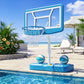 Pool Basketball Hoop Set with 2 Balls and Pump