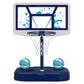 Pool Basketball Hoop Set with 2 Balls and Pump