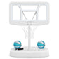 Pool Basketball Hoop Set with 2 Balls and Pump