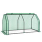 Portable Mini Greenhouse with PE Cover and Roll-Up Door