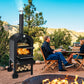 Portable Outdoor Pizza Oven with Stone & Waterproof Cover