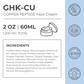 GHK-Cu Copper Peptide Face Cream