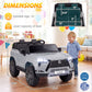Ride on Car 24V 4WD Licensed LEXUS GX550 Electric Vehicle with Remote for Boys Girls Aged 3+