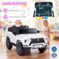 Ride on Car 24V 4WD Licensed LEXUS GX550 Electric Vehicle with Remote for Boys Girls Aged 3+