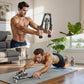 Adjustable Hydraulic Arm & Chest Trainer with Ab Roller