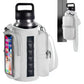 Magnetic Gym Water Bottle Holder for Phone & Keys
