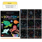 Magic Rainbow Scratch Art Painting Paper Kit | Kids DIY Educational Toy