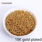 18K Gold Plated Split Rings for Jewelry Making | DIY Connector Rings