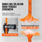 Heavy-Duty Dual-Weave Polyester Rope Camping & Rescue Cord