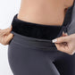 Plush Velvet High-Rise Tummy Control Leggings