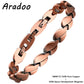 ARADOOPure Copper Bracelet for Women 99.99% Magnetic Therapy Jewelry, Vintage Style Gift for Her