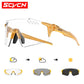SCVCN Photochromic Cycling Glasses Men Women Clear Mountain Bike Sunglasses MTB Bicycle Riding Sports Triathlon Running