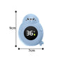 JUSTLANG Blue Seal Baby Bathtub Water Thermometer | Safe LED Temperature Sensor for Kids