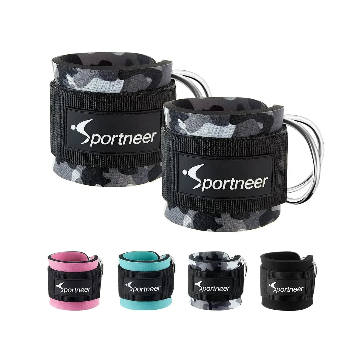Adjustable Ankle Straps for Leg  Glute & Core Workouts