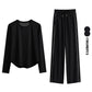 Women’s 2-Piece Tracksuit Loose Sports Top & Sweatpants Set