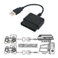 PS2 to PS3/PC USB Adapter Converter Cable for Gaming Controller | Retro Gaming Accessory