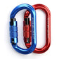 Automatic Safety Carabiner: Multicolor, Durable, and Reliable