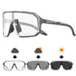 SCVCN Photochromic Cycling Sunglasses Road Driving Bike Glasses Outdoor Sports Mountain Hiking Men Women Bicycle UV400 Goggles