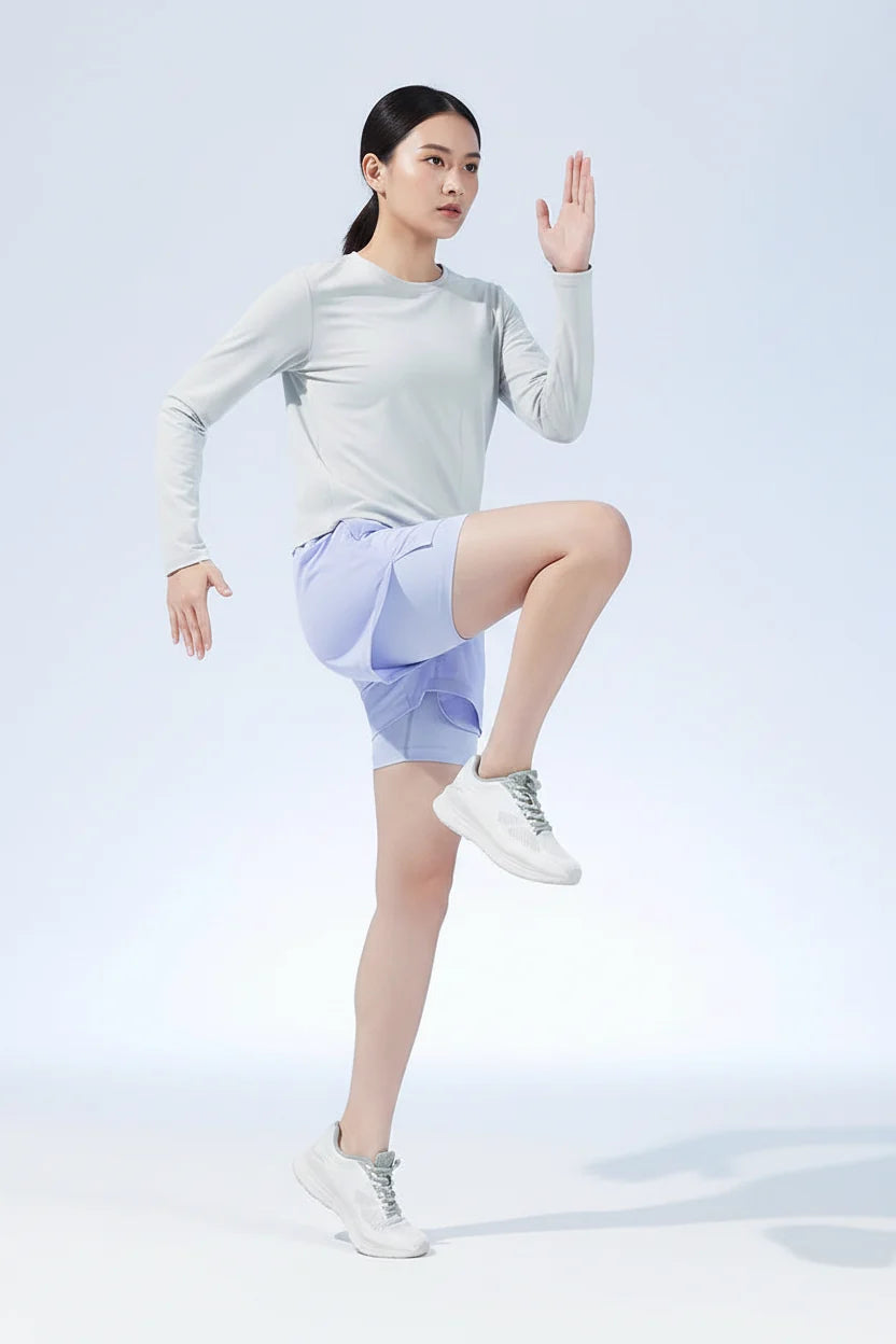Women's 2-in-1 Quick-Dry Running Shorts