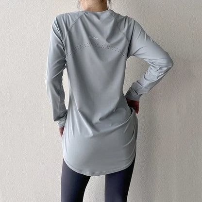 Women's Workout Apparel  Long Sleeve Yoga Shirts for Any Activity