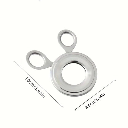 Portable Stainless Steel Egg Topper Tool | Easy Perfect Egg Cracker for Breakfast