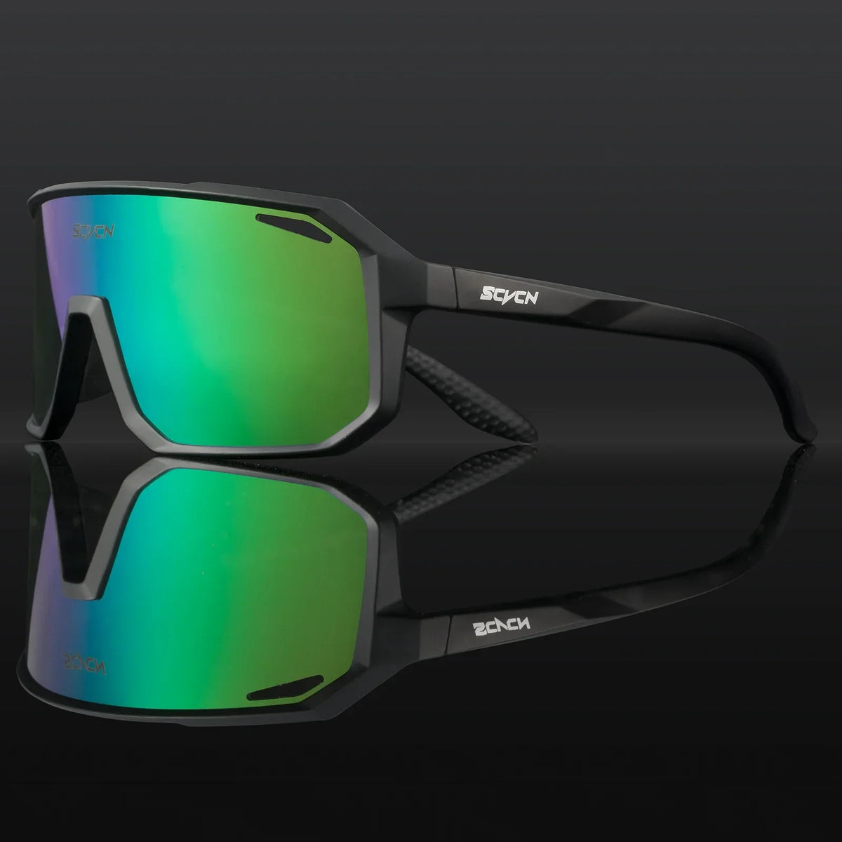 SCVCN Photochromic Cycling Sunglasses Road Driving Bike Glasses Outdoor Sports Mountain Hiking Men Women Bicycle UV400 Goggles