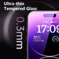 5Pcs HD Tempered Glass Screen Protector For iPhone 11 12 13 14 15 16 17 Pro Max 14 15 16 Plus 16 Air Glass Anti-Scratch Film