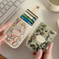 Creative 5 Card Pocket PU Leather Mini Wallet with RFID Blocking and Floral Print | Slim ID Card Holder
