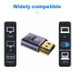 NNBILI HDMI 2.1 Adapter | 48Gbps 8K@60Hz Elbow and Straight Converter