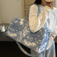 Travel Bag with Shoe Storage & Crossbody Versatility