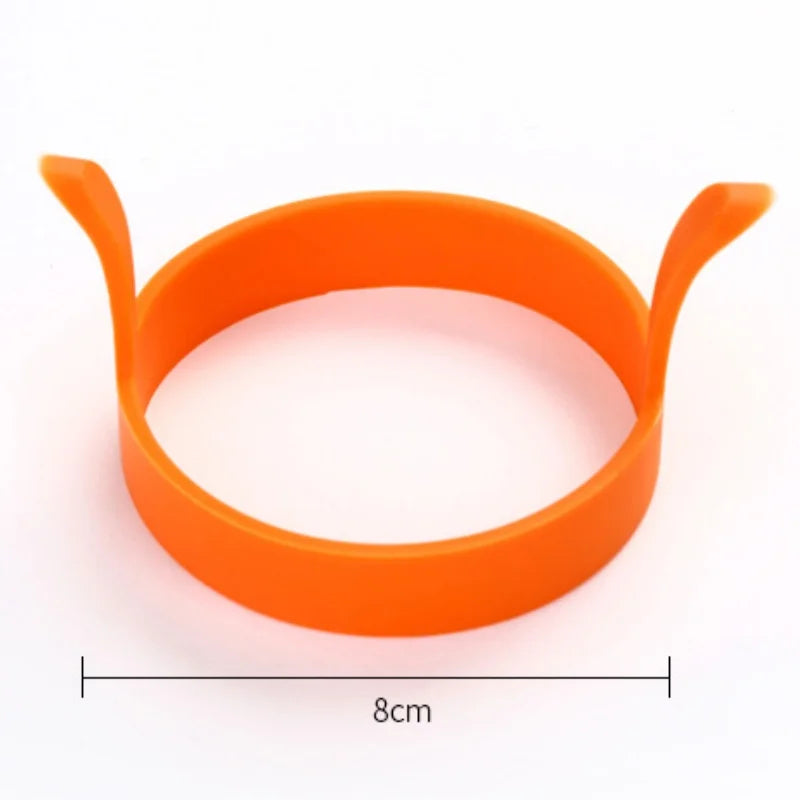 Silicone Egg Ring Mold | Nonstick Fried Egg and Pancake Mold Set