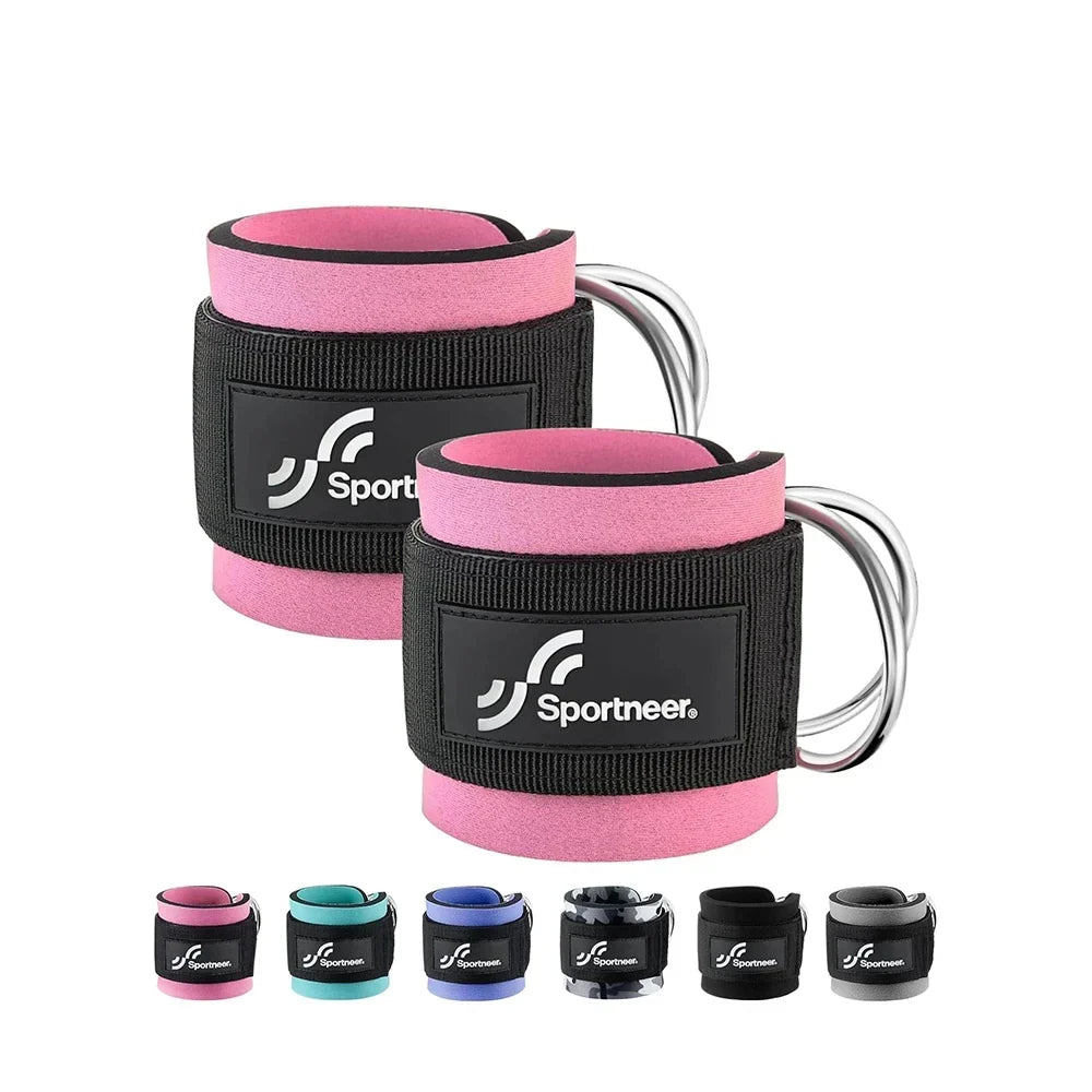 Adjustable Ankle Straps for Leg  Glute & Core Workouts